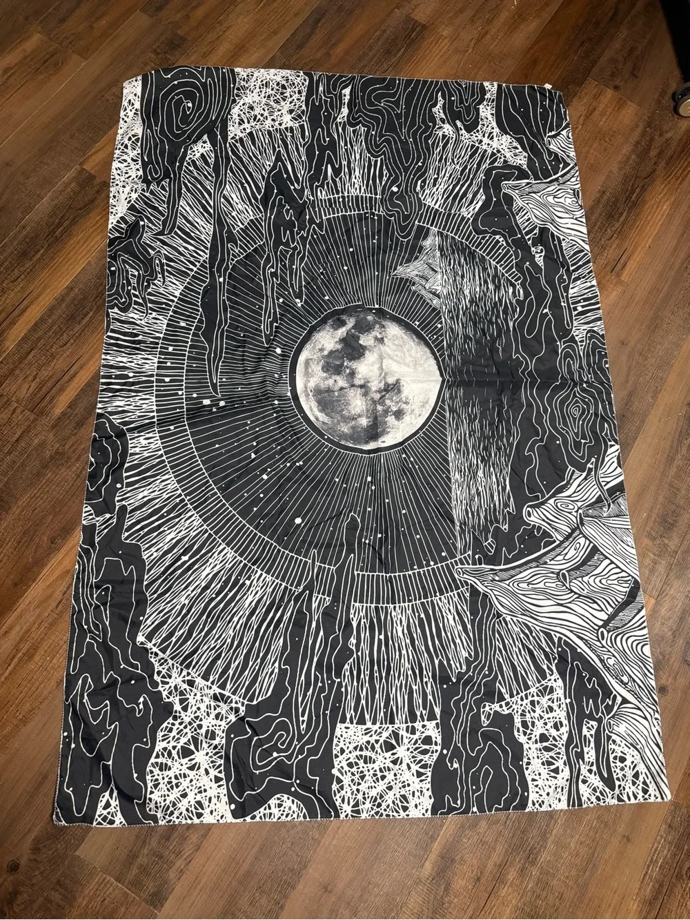 Set of 4 Wall Tapestries / Flags